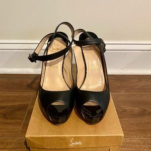 Christian Louboutin Privatita Peep Toe Heel